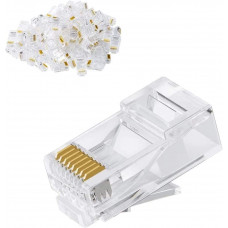 CABLE CREATION CAT6 RJ45 ENDS 100-PK